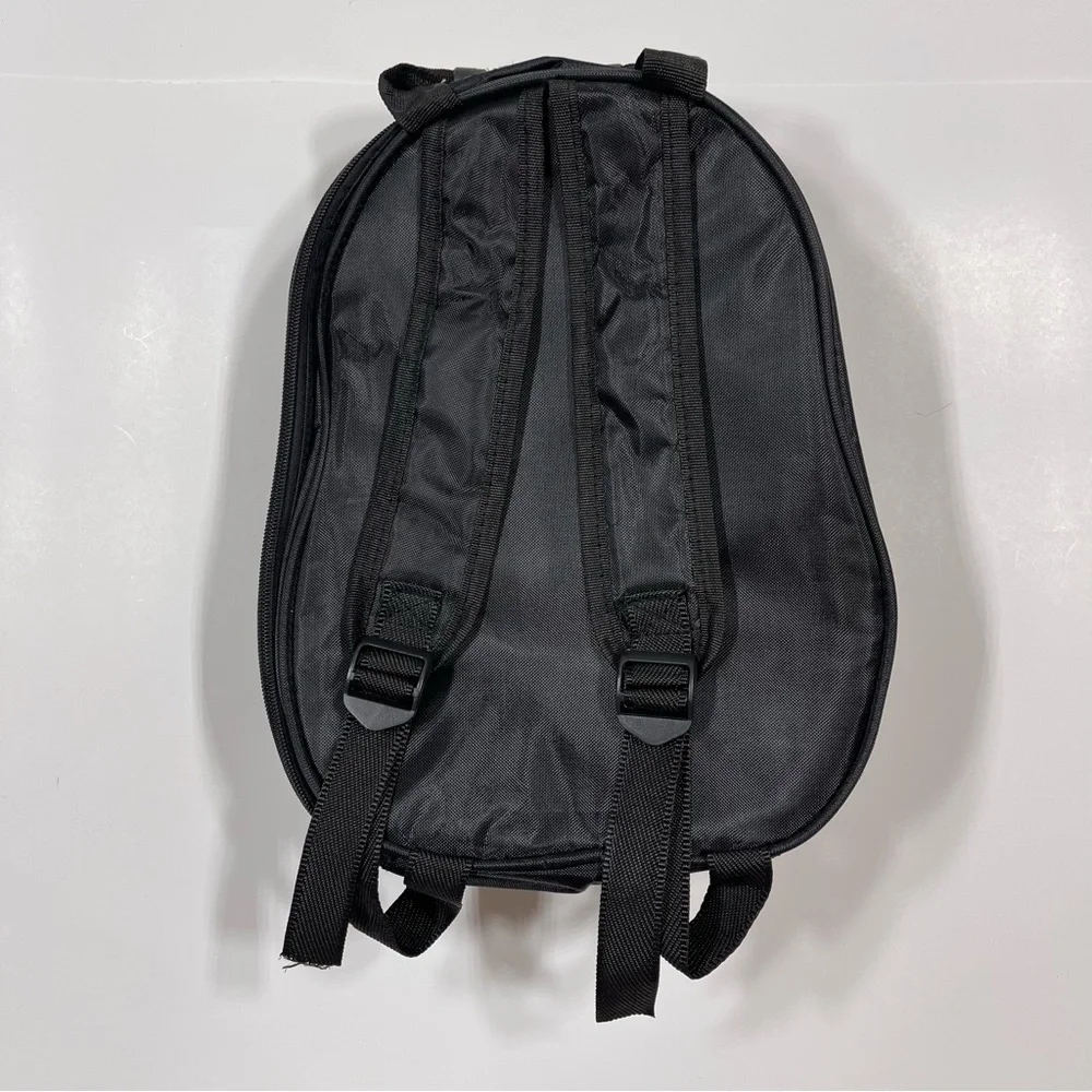 Black Penguin Hard Shell Travel Backpack